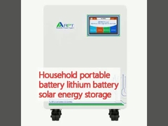 Household portable battery lithium battery solar energy storage