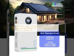 RPT-Battery Solar Stackable Residential Home Use Lifepo4 Lithium Energy Storage 25.6V/51.2V 100Ah/200Ah Lifepo4  Battery Containers Cell